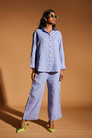 Jacaranda Linen Pyjama Pants