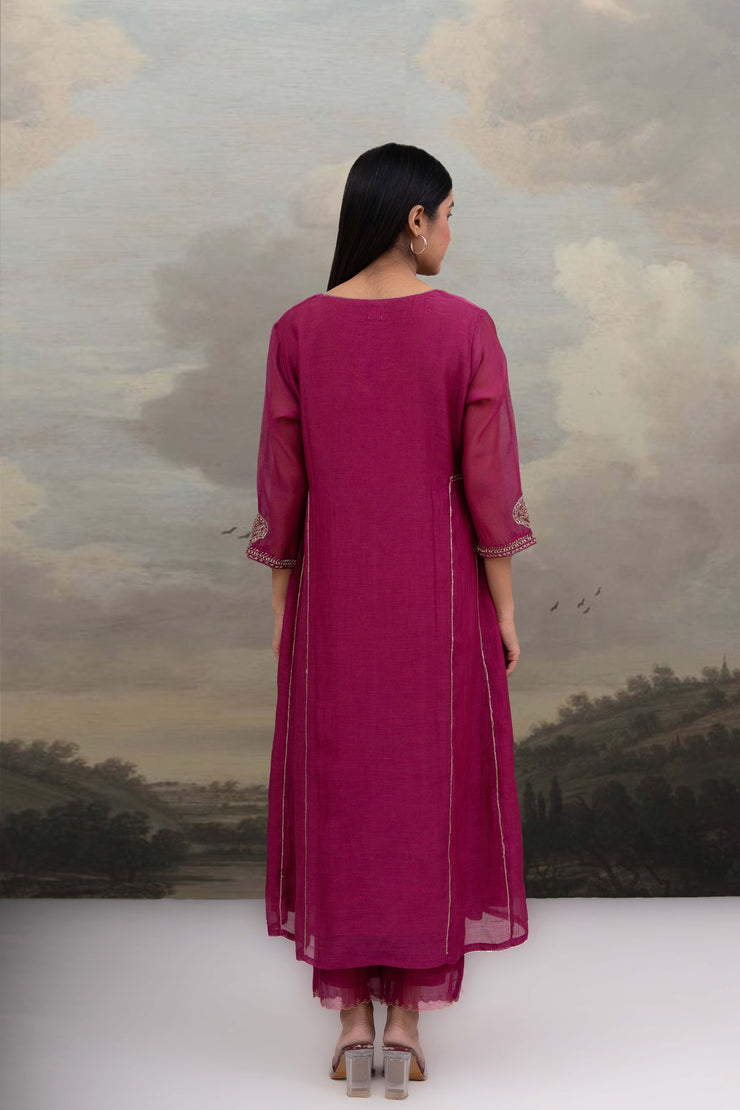 Rani Pink Ambia Dress set