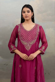 Rani Pink Ambia Dress set