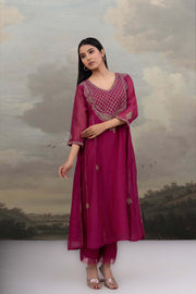 Rani Pink Ambia Dress set