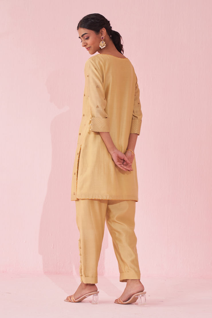 GULBADAM YELLOW CO-ORD SET