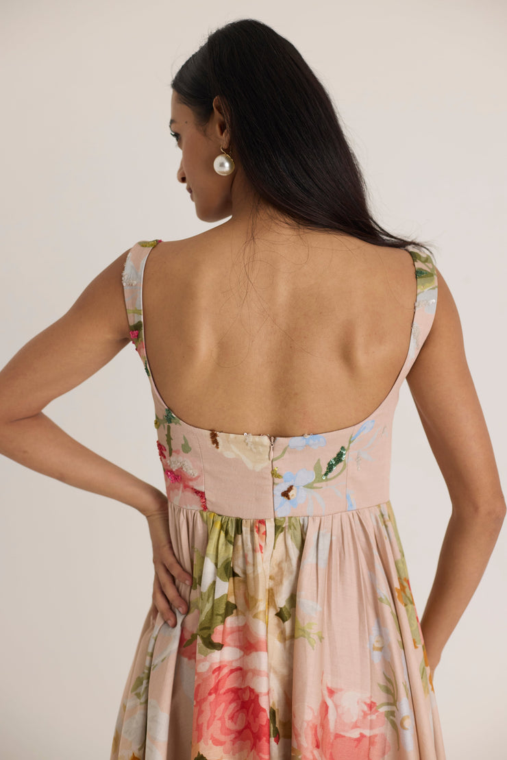 HAZEL EMBROIDERED DRESS