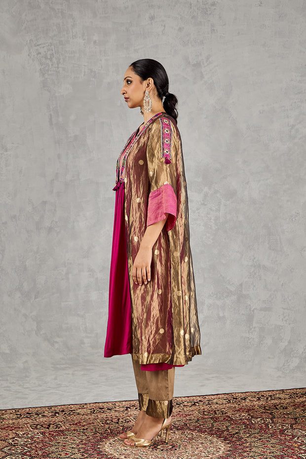 GOLDEN POLKA PADMAVAT JACKET