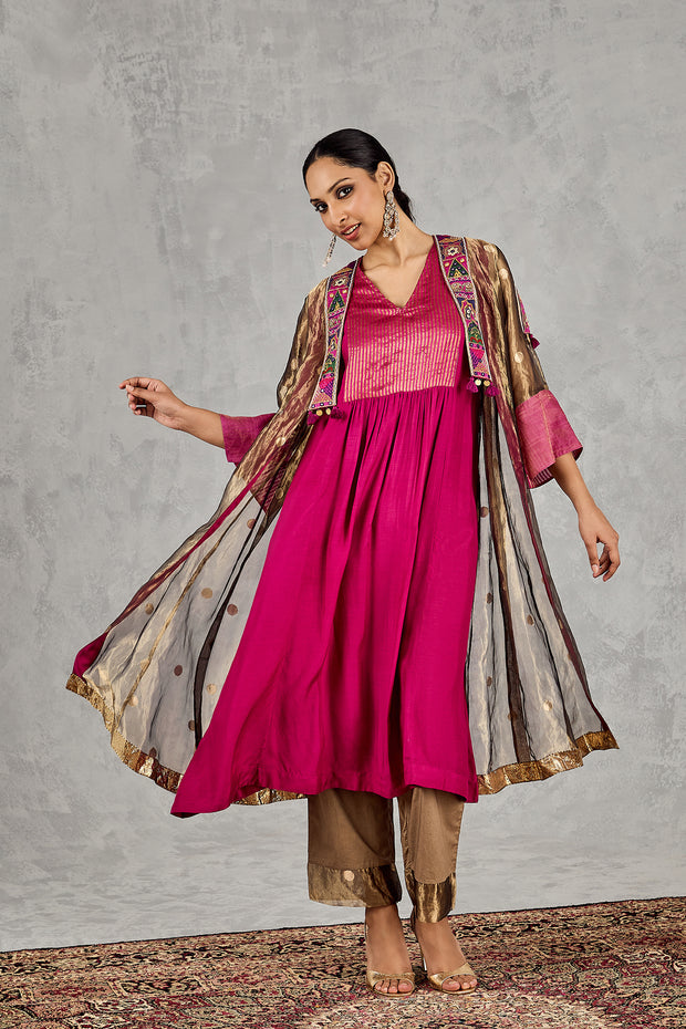 GOLDEN POLKA PADMAVAT JACKET