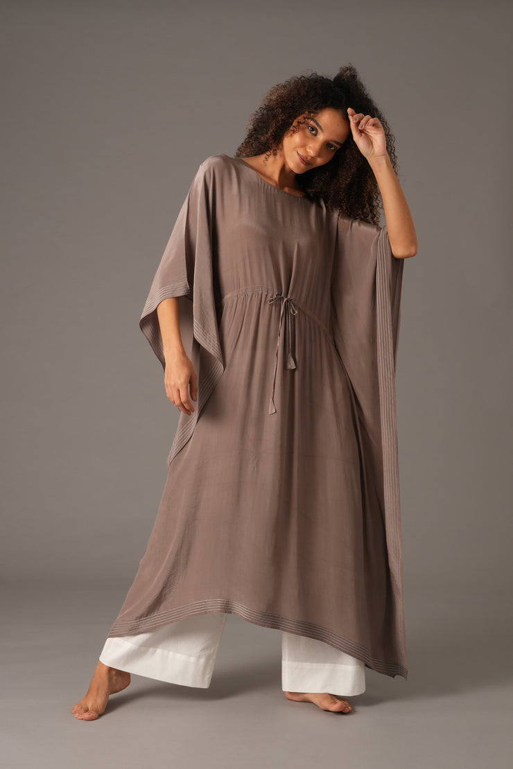 Light Brown kaftan Co-ord