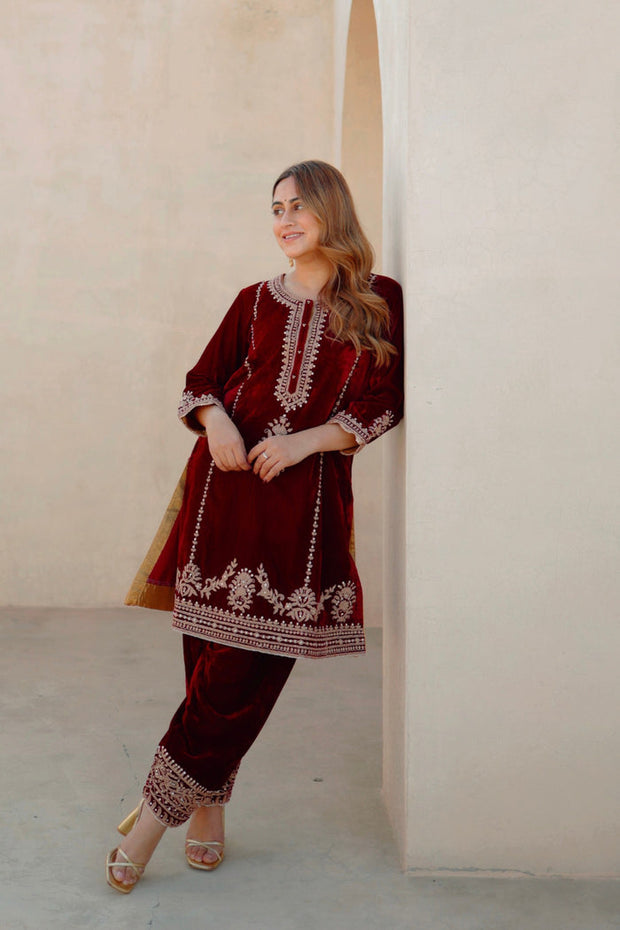 Asiyah - Short Kurta with Salwar