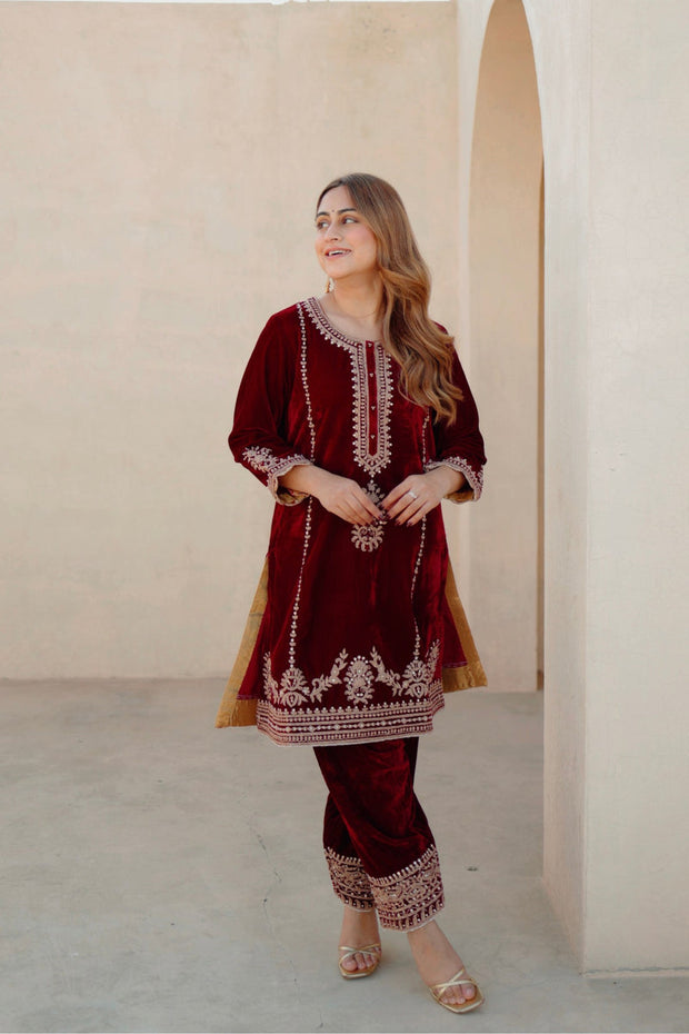 Asiyah - Short Kurta with Salwar