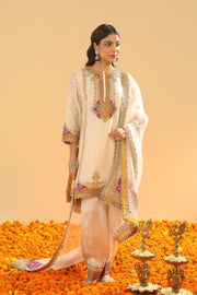 Short Kurta with Salwar and Dupatta