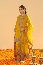 Short Kurta with Salwar and Dupatta