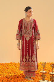 A-Line Kurta with Palazzo and Dupatta