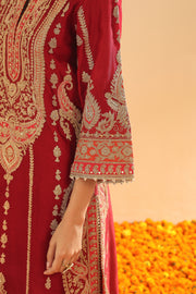 A-Line Kurta with Palazzo and Dupatta