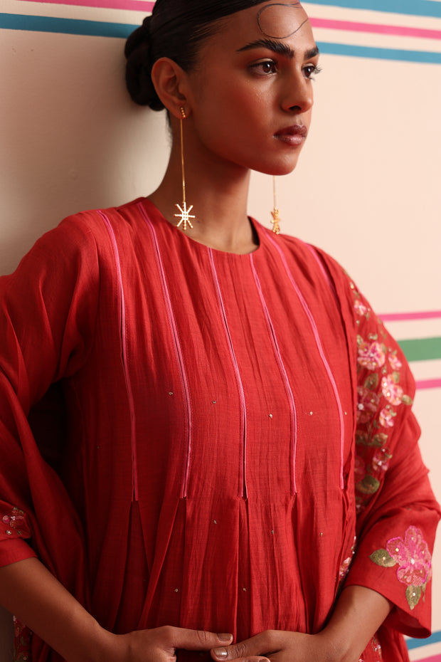 BirchSong Suit Set - Red