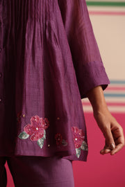 Blush Wood Cord Set - Purple