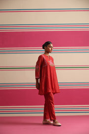 Mist Fall Cord Set - Red