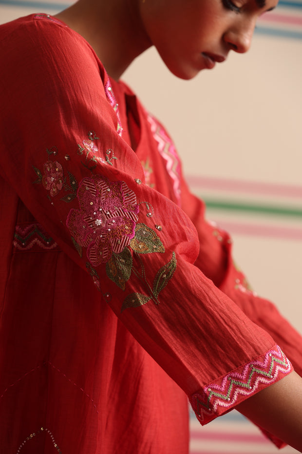 Mist Fall Cord Set - Red