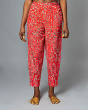 Chima Red Black Trousers