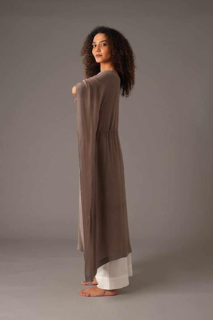 Light Brown kaftan Co-ord