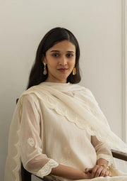 PEARL EMBROIDERED KURTA SET