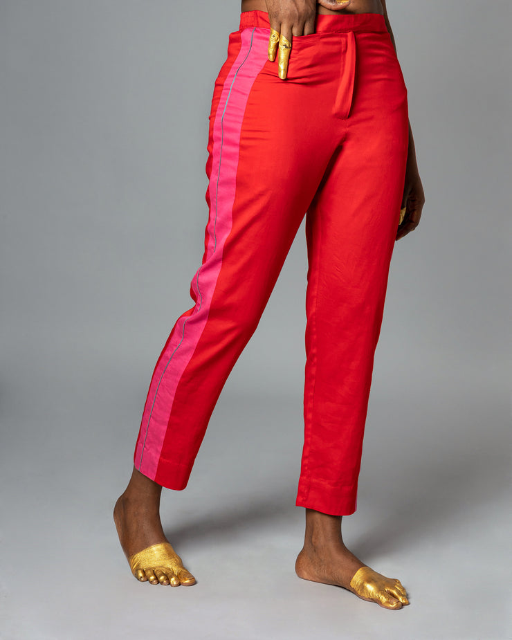 Elna Red Trousers