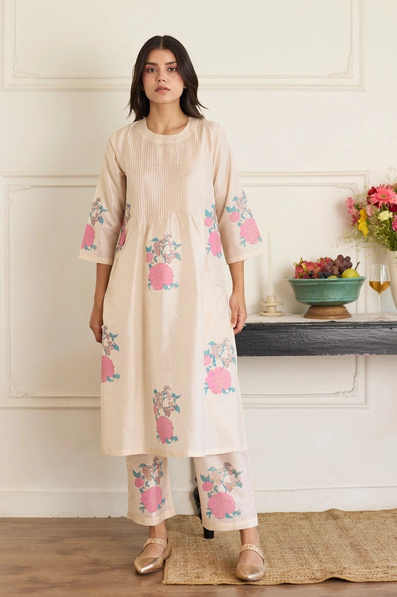 Pearl pintuck Co Ord