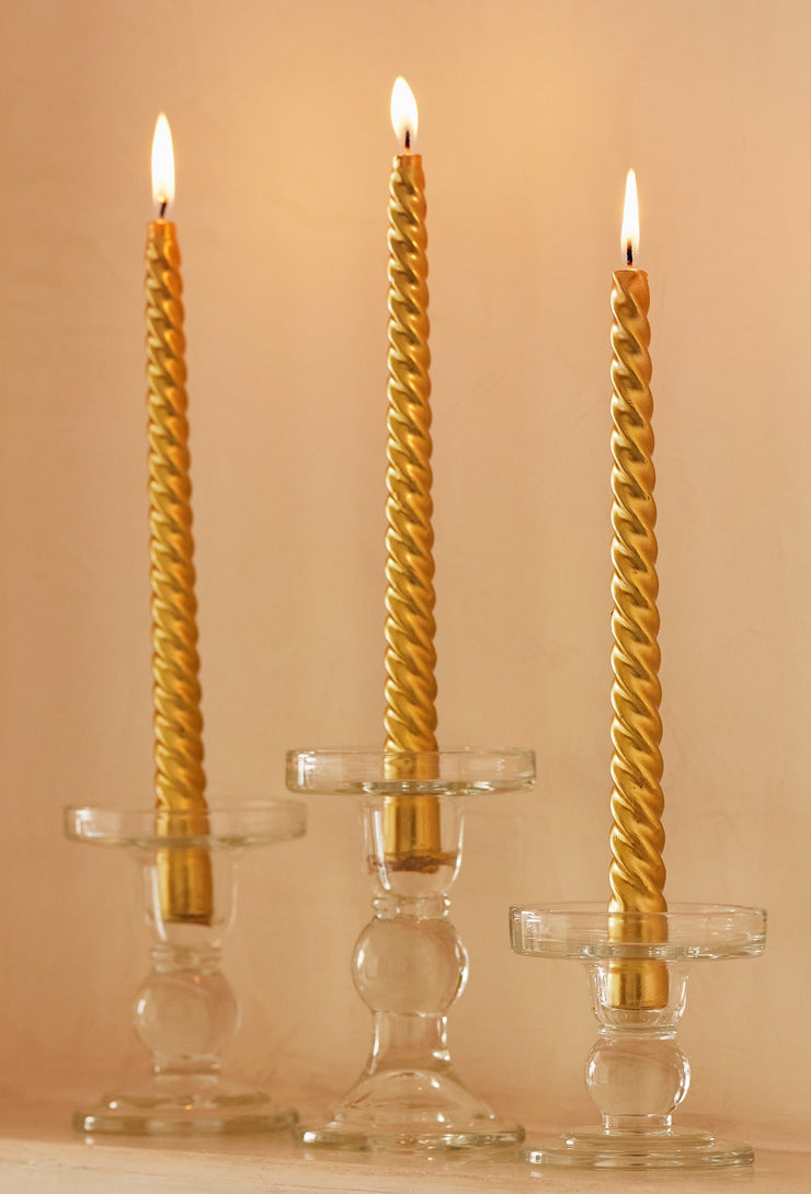 Twisted Taper Candle (Set of 4)