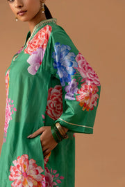 Juanita- Jade Kaftan Set