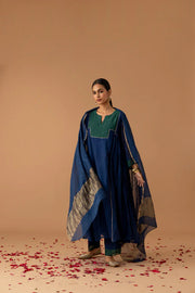 TEAL MUKESH SET