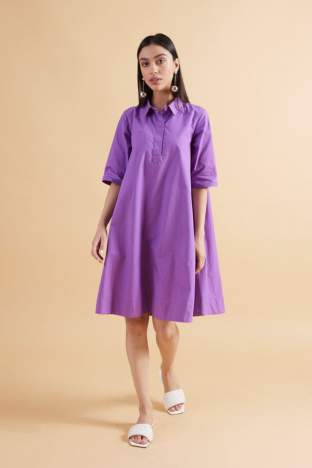MAISIE BERRY SOLID DRESS