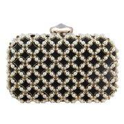 Pearl bead beauty clutch