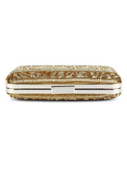 Gold lined clutch