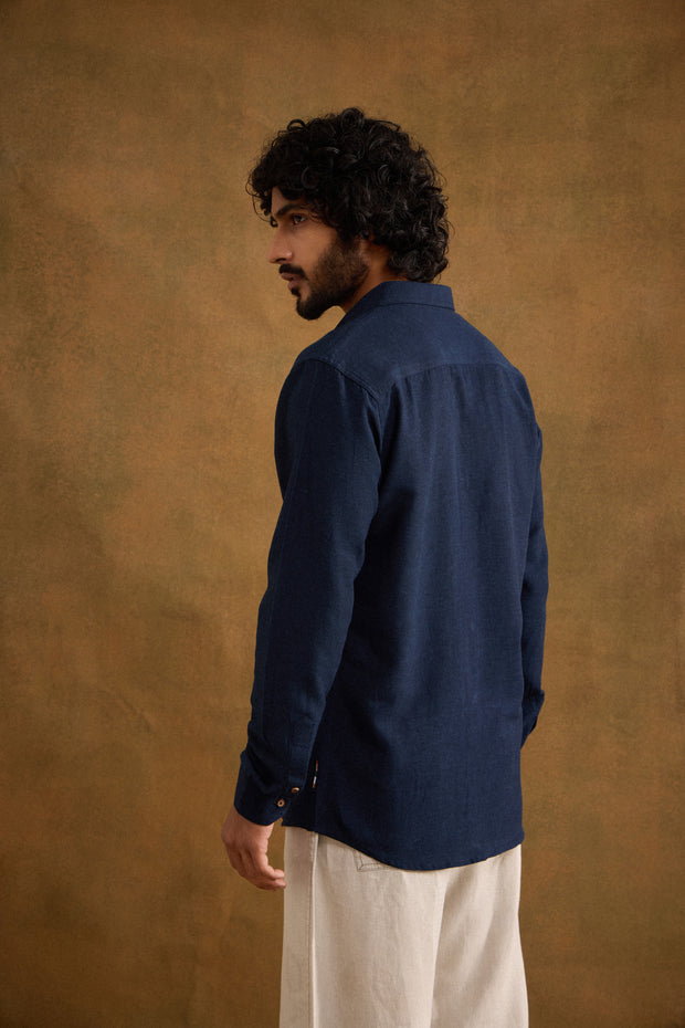 Aston Shirt - Navy Blue