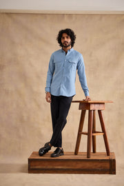 Alpine Shirt - Airforce Blue