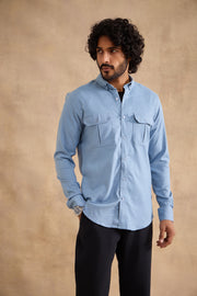 Alpine Shirt - Airforce Blue