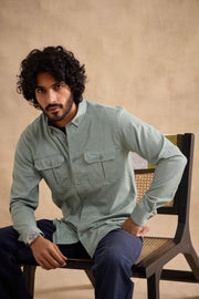 Alpine Shirt - Dusty Green