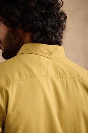 Charlie Shirt - Mustard Green