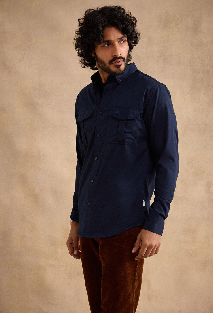 Charlie Shirt - Navy