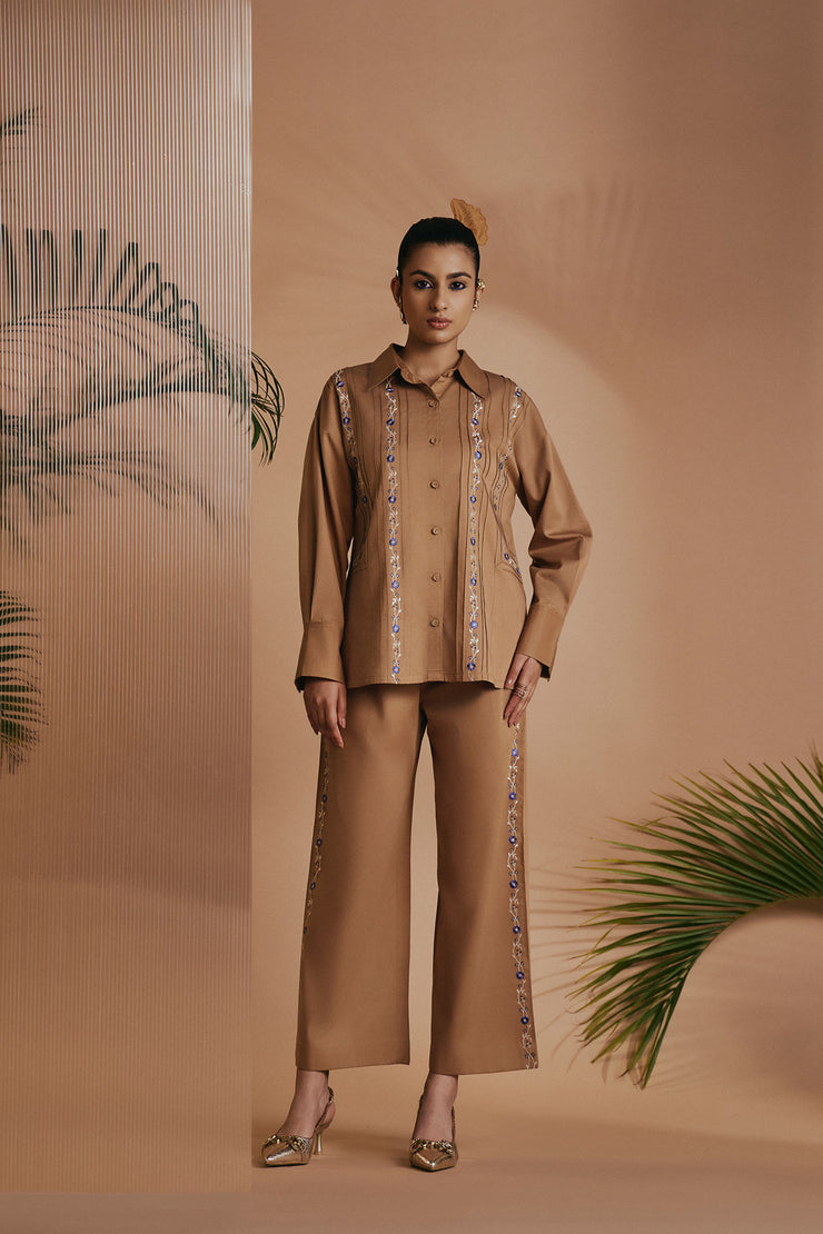 Brown Reverie Co-ord Set