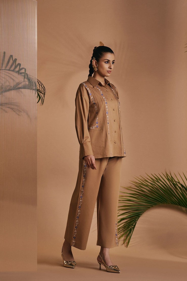 Brown Reverie Co-ord Set