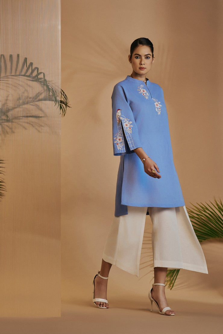 Blue Bird Escape Tunic