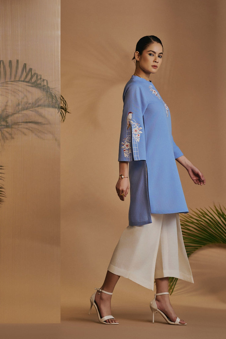 Blue Bird Escape Tunic