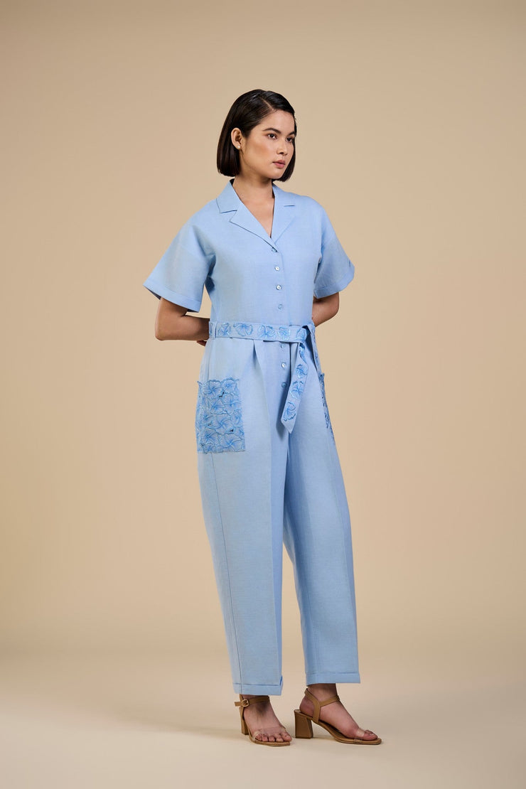 Ice Blue Jumpsuit