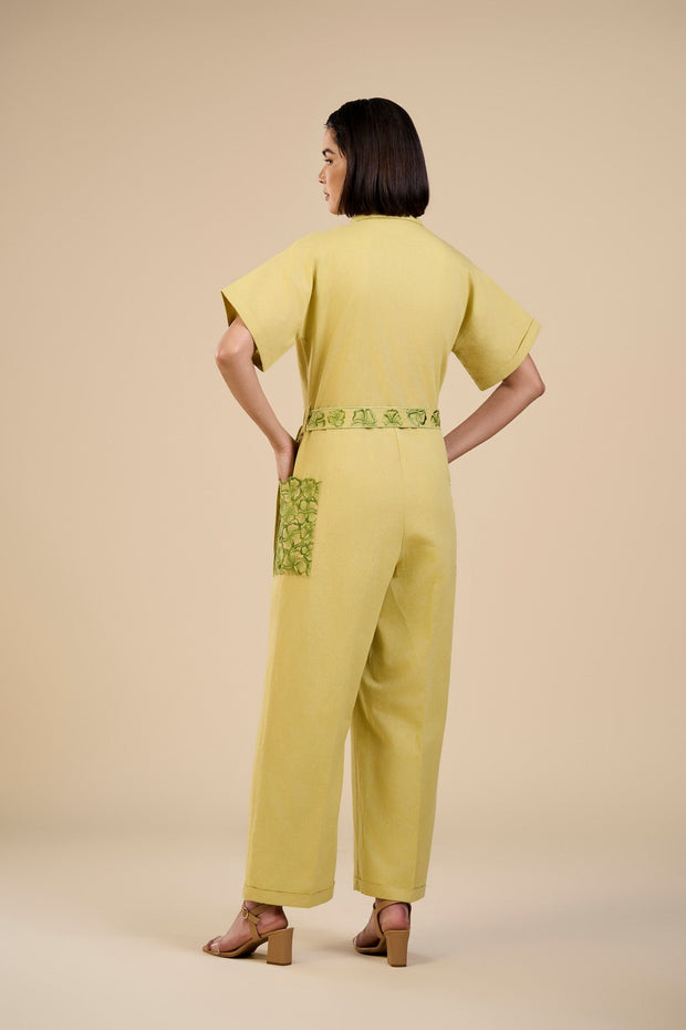 Lime Green Jumpsuit