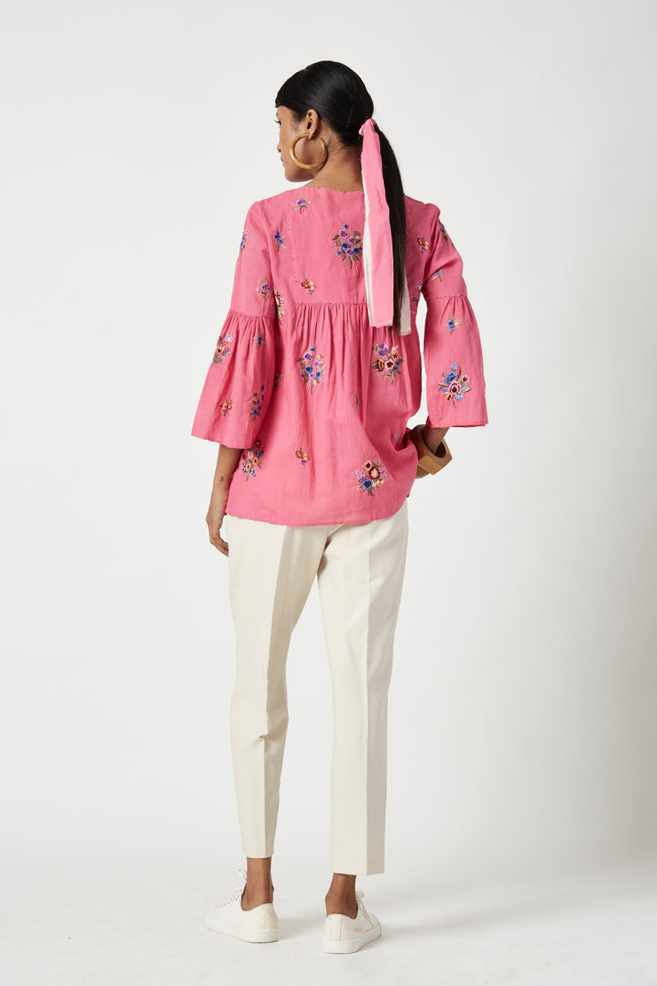 Bloedel Embroidered Top