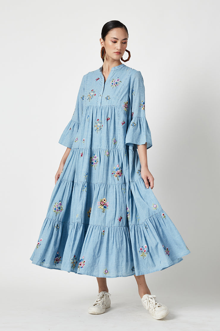Biltmore Embroidered Dress
