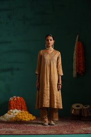 Aashna Suit Set- Brown