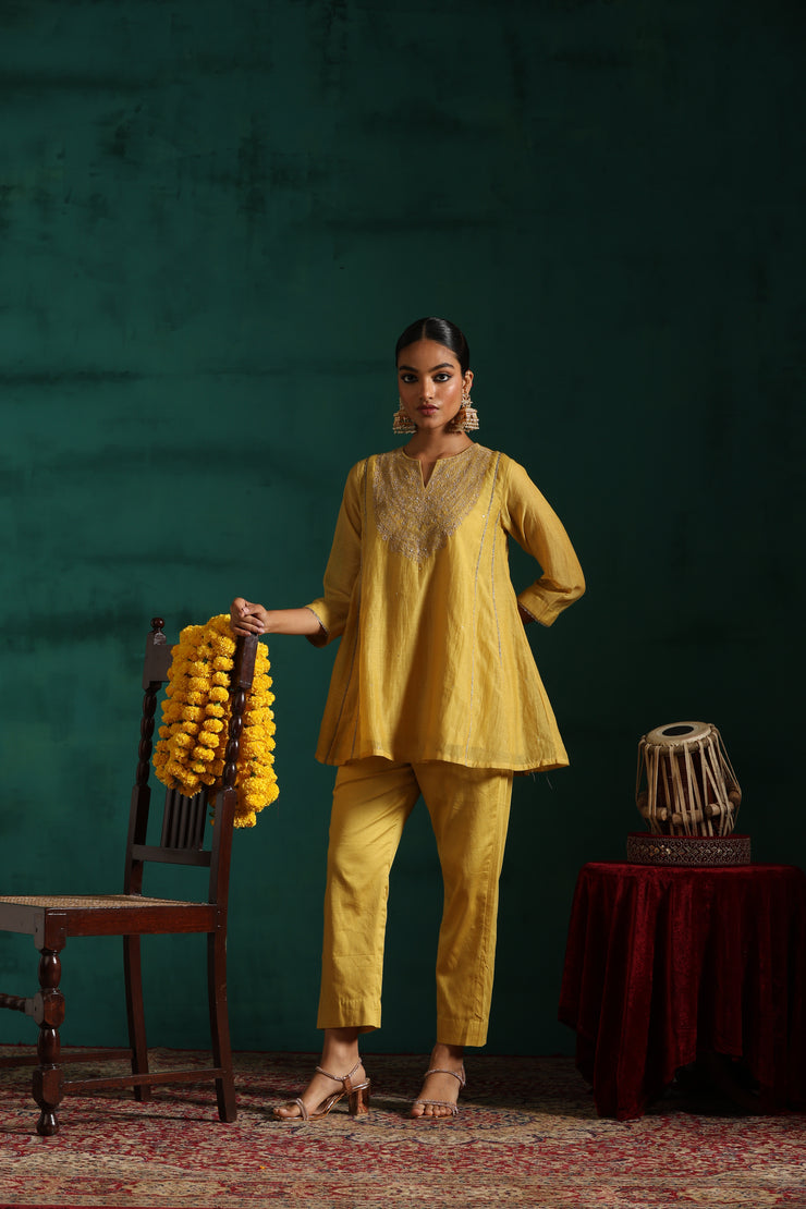 Taabiir Coord Set- Yellow