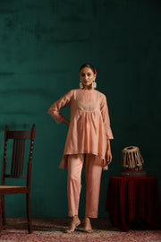 Inayat Coord Set- Pink