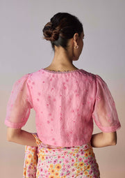 StarBloom Coral Pink Blouse