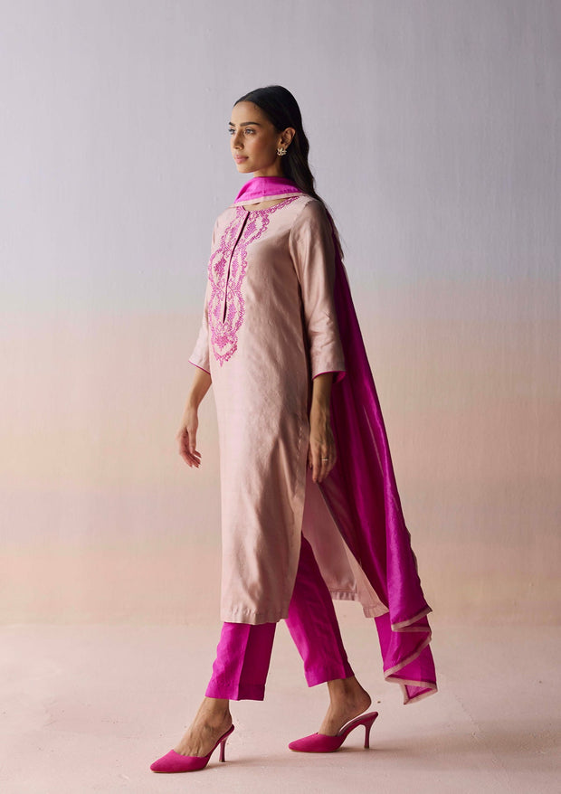 Lightfall Pink Dupatta
