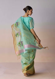 "Earthsong Jamdani Saree "